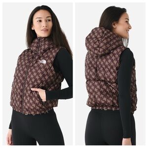 The North Face Brown Puffer Vest NWOT $150